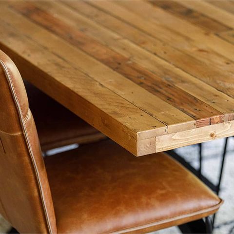 Ironbridge Industrial Reclaimed Wood Dining Table | Modish Living in Designing meaningful meals around reclaimed wood tables that tell stories